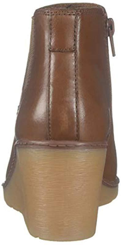 clarks hazen flora wedge bootie