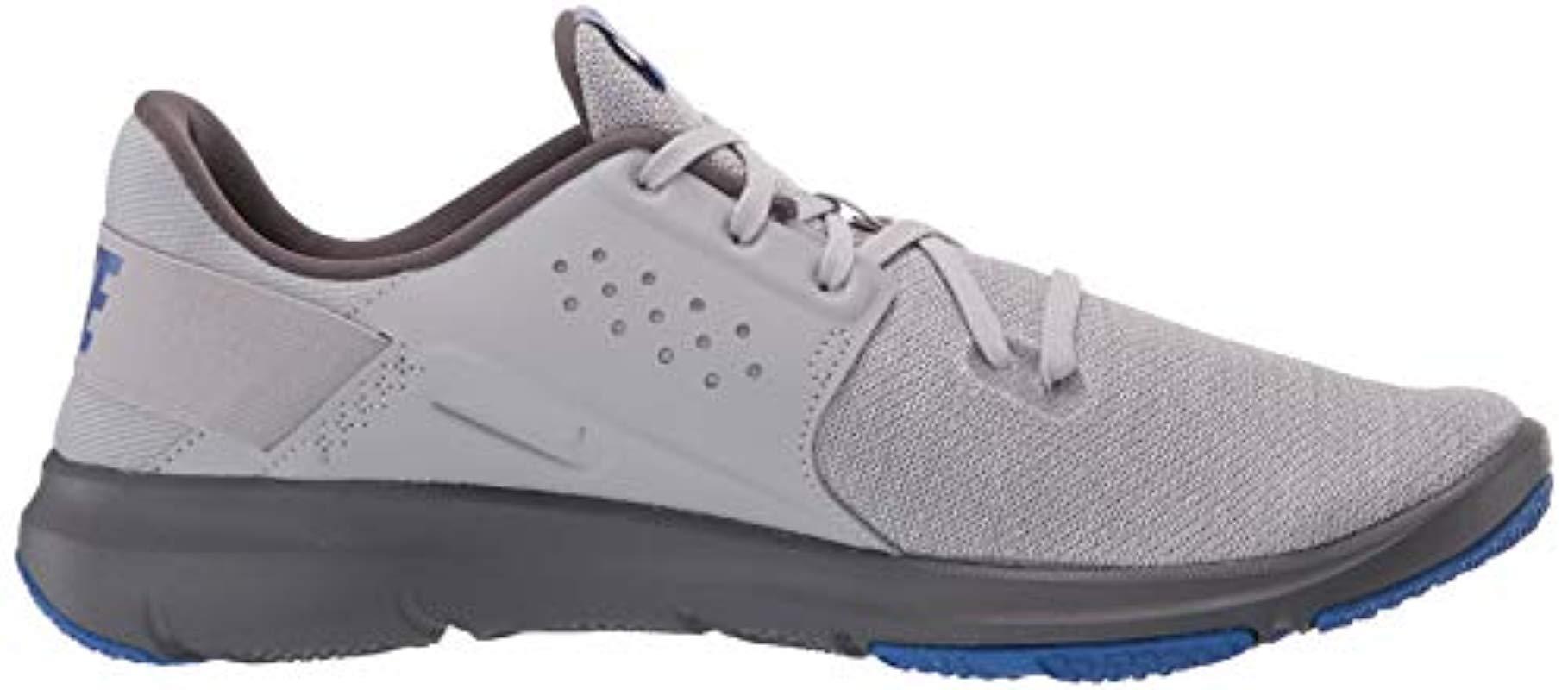 Nike Flex Control Tr3 Sneaker, Atmosphere Grey/game Royal, 6 Regular Us in  Gray for Men | Lyst
