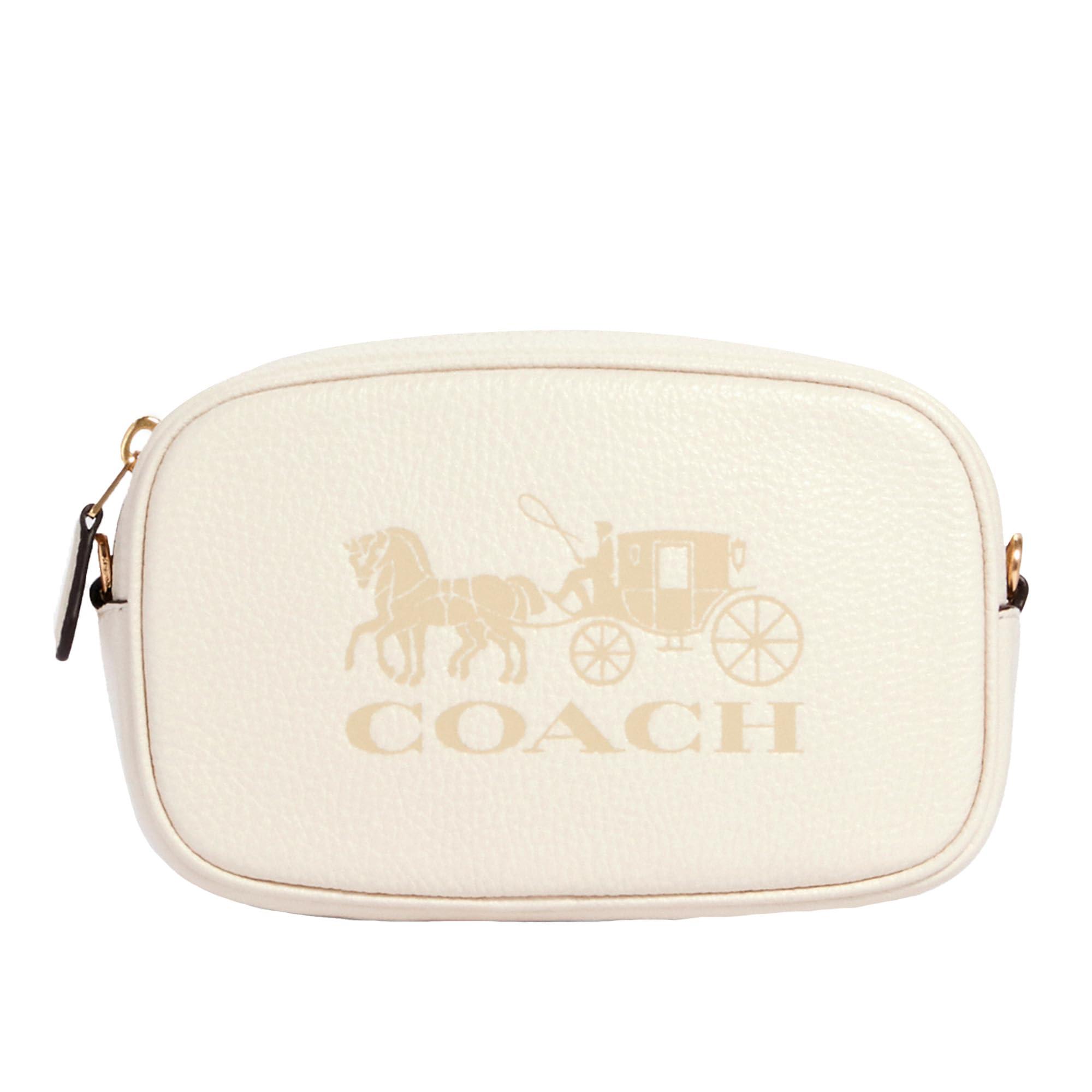 COACH Pebbled Leather Jes Convertible Belt Bag 2 in Natural | Lyst