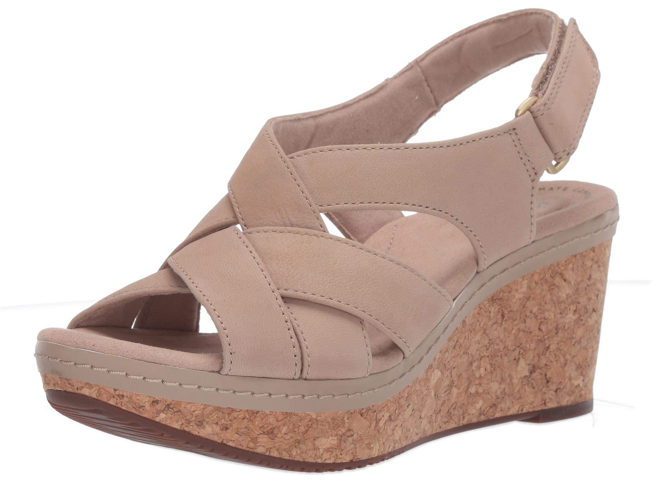 annadel pearl wedge sandal