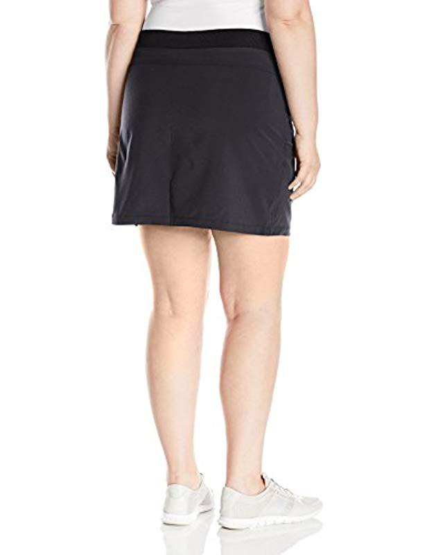 Lee Jeans Petite Active Performance Everly Skort in Black Lyst