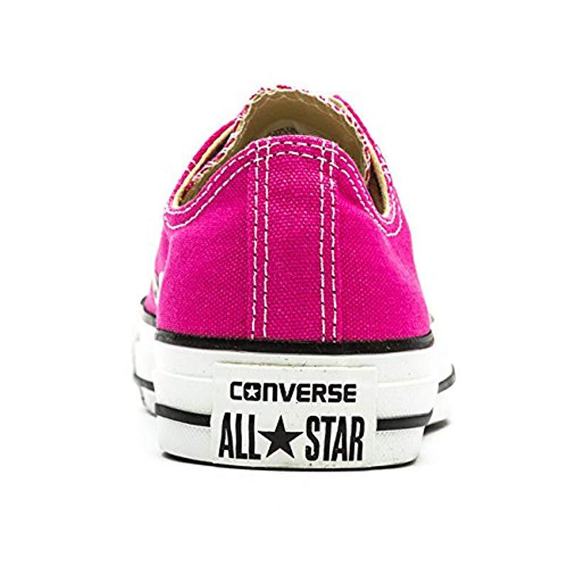 converse all star low rosa