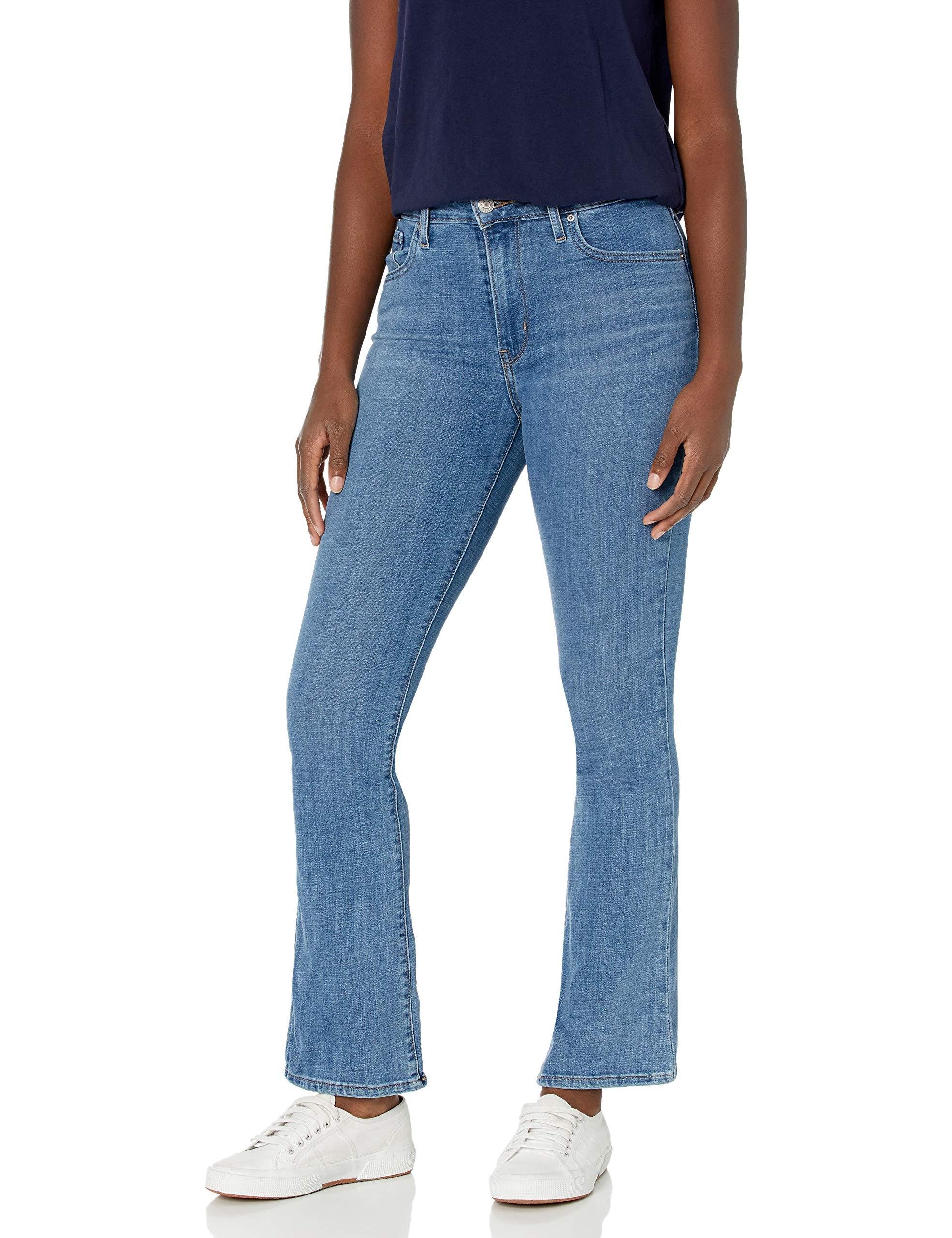 Levi's Denim 725 High Rise Bootcut Jeans in Blue - Lyst