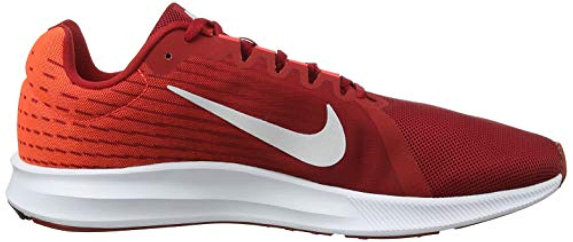 Nike Downshifter 8 Running Shoe in Red for Men | Lyst