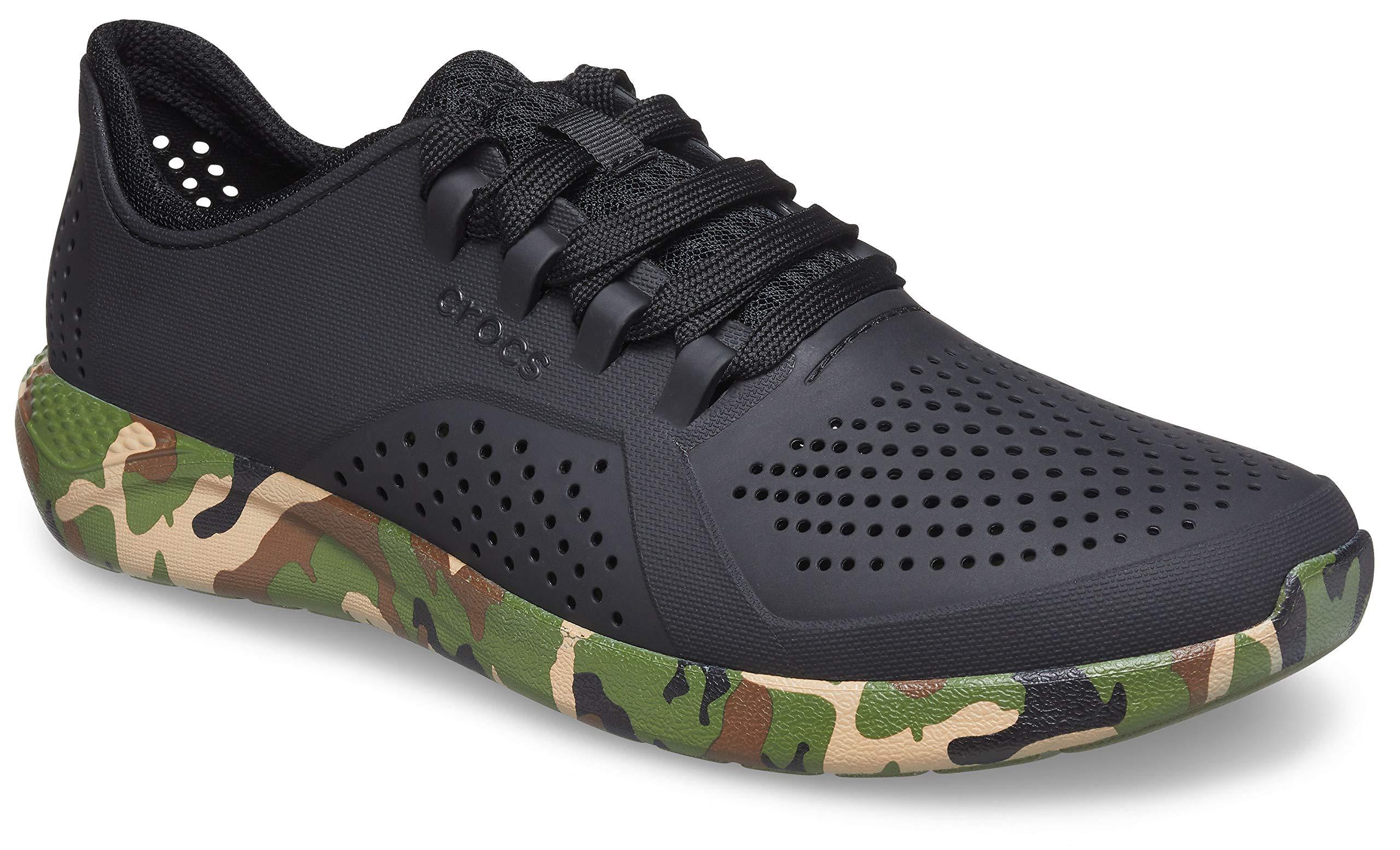 Crocs™ Literide Pacer Comfortable Sneakers For in Black/Camo (Black) for  Men - Lyst