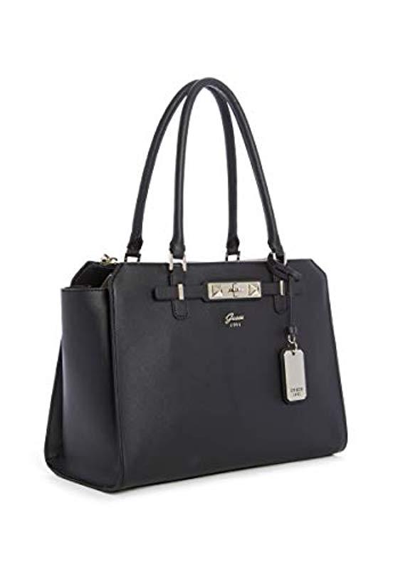 guess cherie status carryall satchel