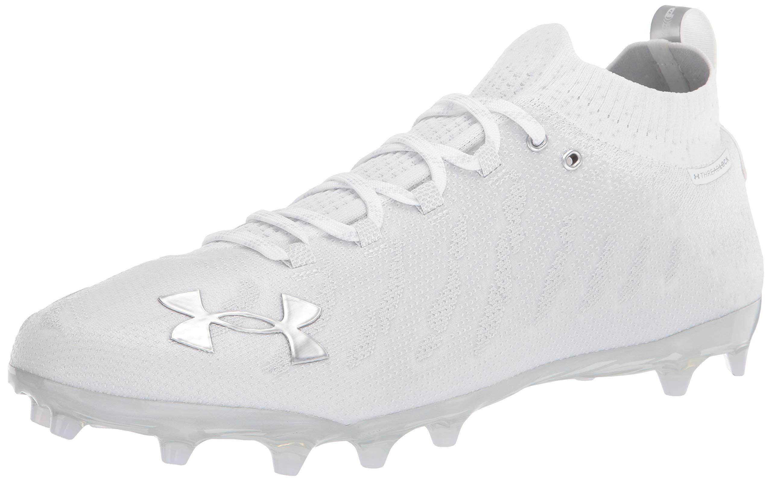 Under Armour Highlight Lux MC Football Cleats White 1258400-103 Size 9 