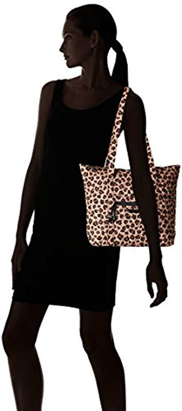 vera bradley leopard tote