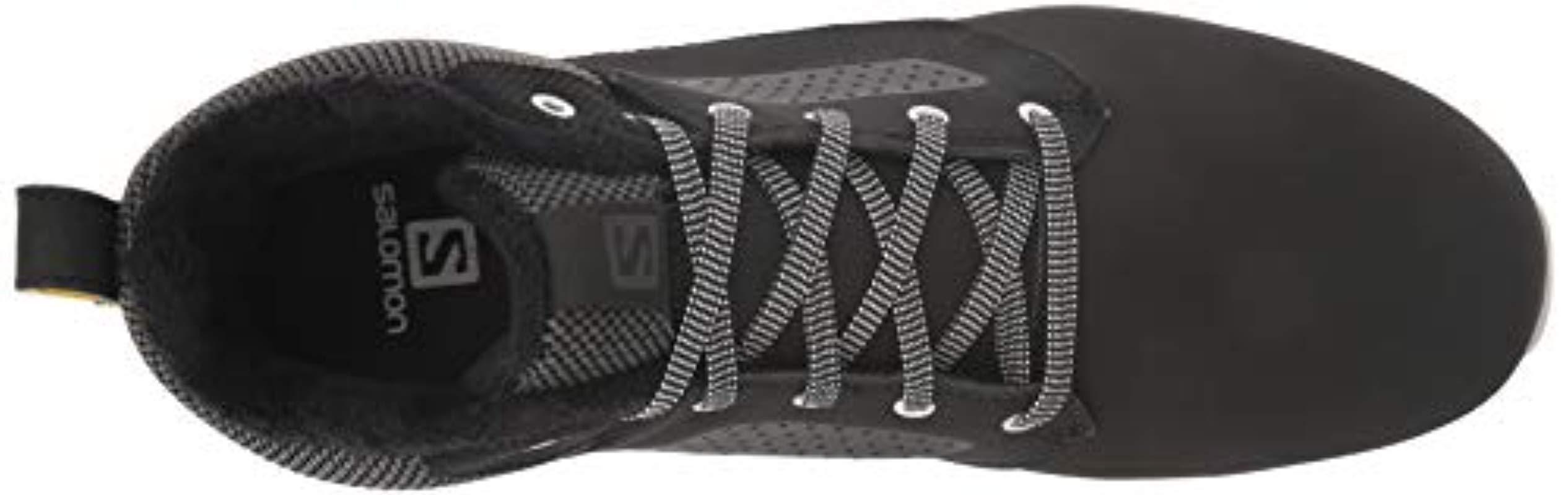 salomon men's utility freeze cs waterproof hiking boot