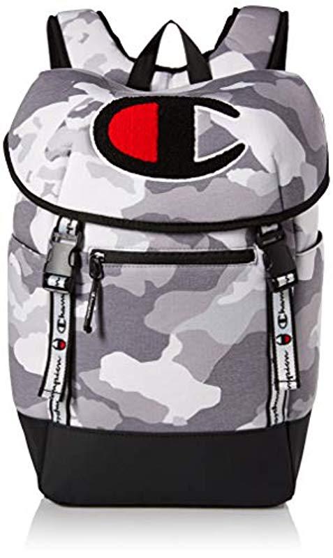 champion backpack gray