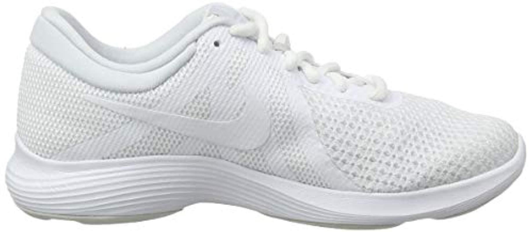 nike revolution 4 ladies trainers white