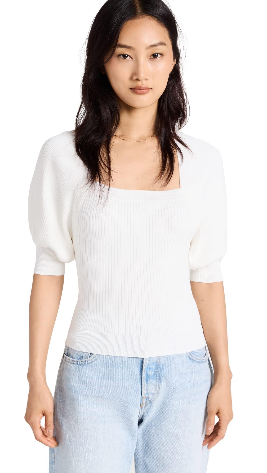 PAIGE Eponine Top in White | Lyst