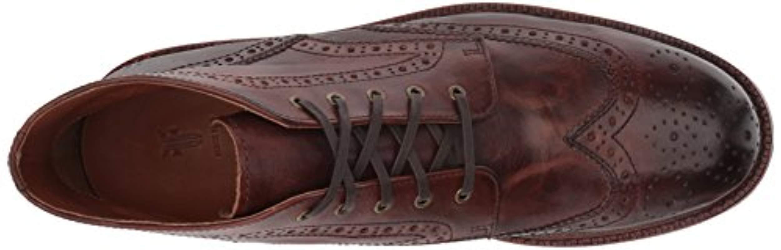 frye graham brogue chukka