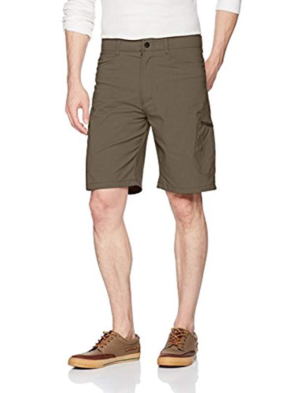 Wrangler Synthetic Authentics Performance Comfort Flex Waist Cargo Short for Men - Save 14% - Lyst