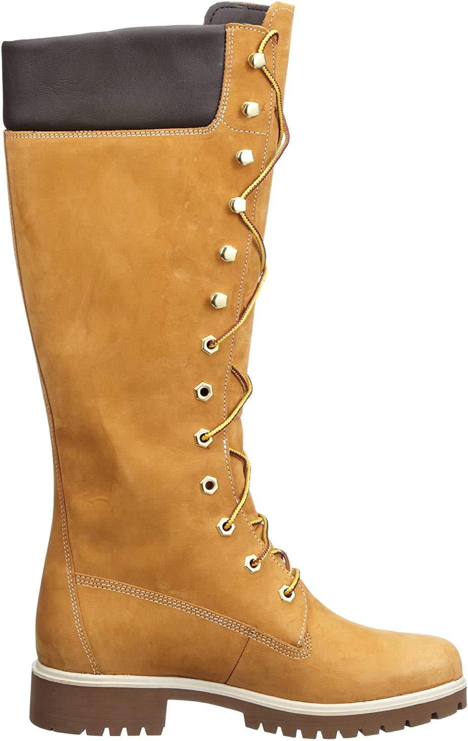 Timberland 14 Inch Premium Wp Knee high Boot wheat 10 M Us in Brown Lyst