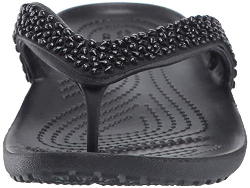 Crocs™ Synthetic Kadee Ii Embellished Flip W Women's Flip Flops