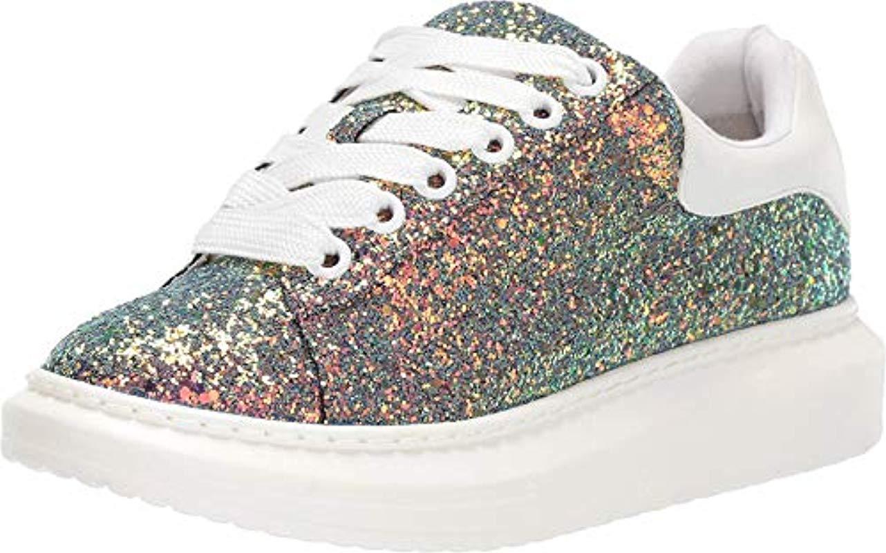 Steven by Steve Madden Glazed Sneaker in Metallic | Lyst