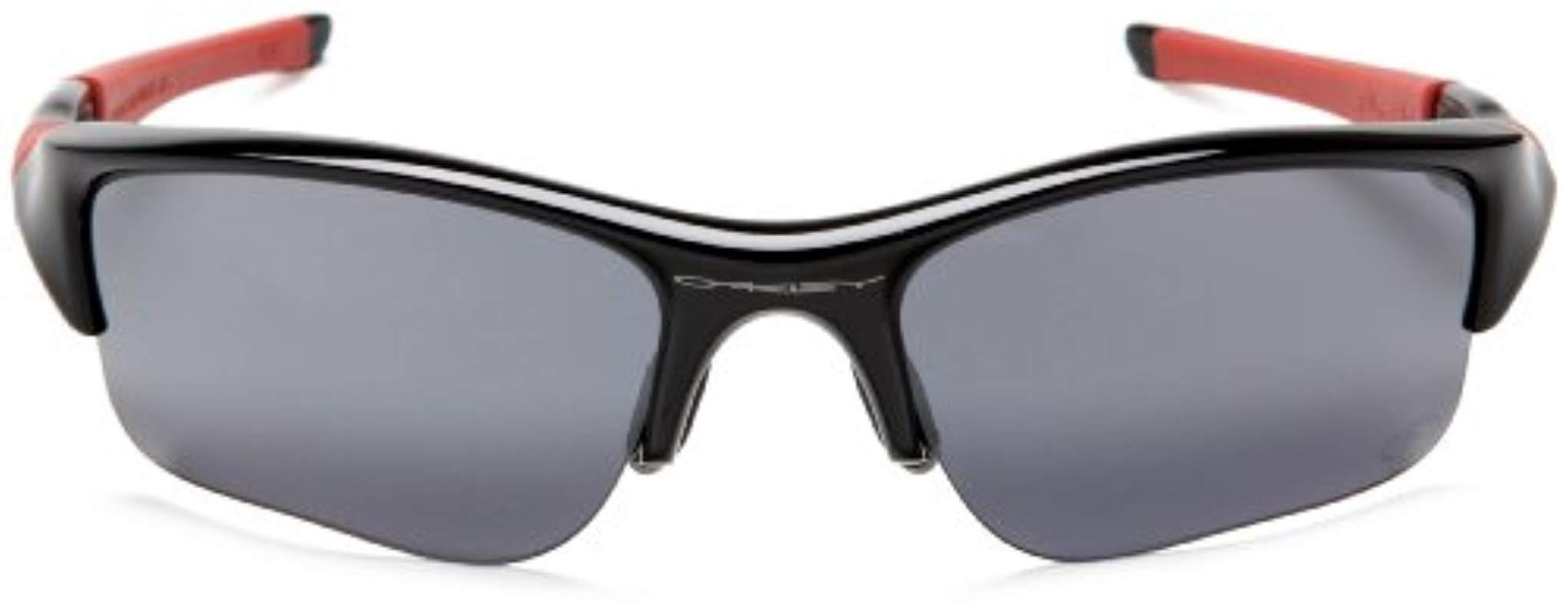 Oakley Flak Jacket Xlj Arizona Diamondbacks Sunglasses,black And Red Frame/black  Lens,one Size for Men | Lyst