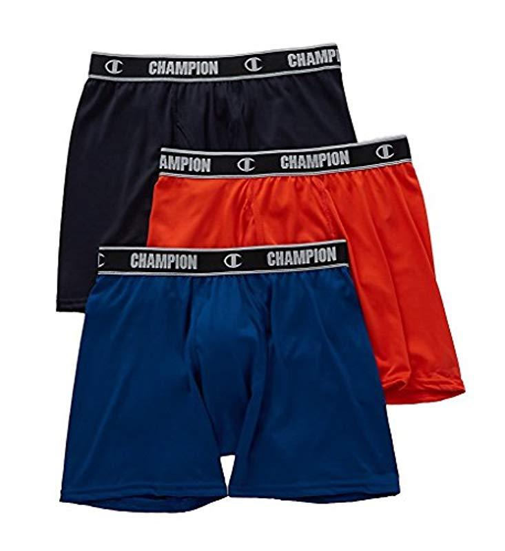 champion active performance boxer briefs