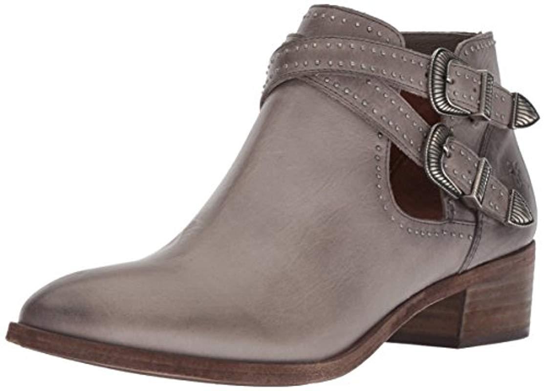 frye ray deco western shootie