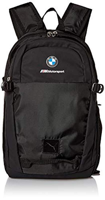 puma bmw backpack black