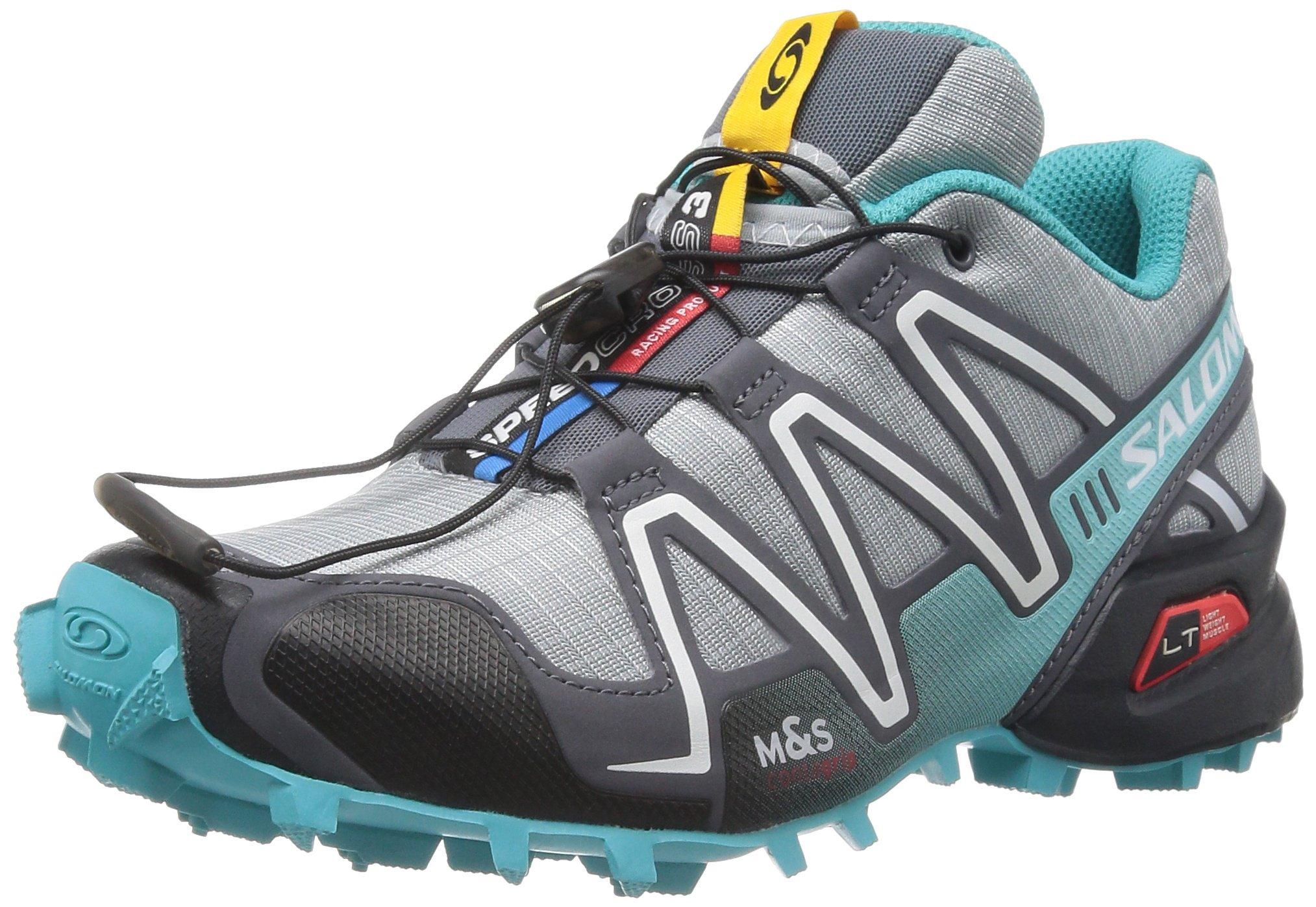 Salomon Speedcross 3 Trail Running Shoe,light Onix/dark Cloud/dark Azur  Blue,5.5 M Us in Gray | Lyst