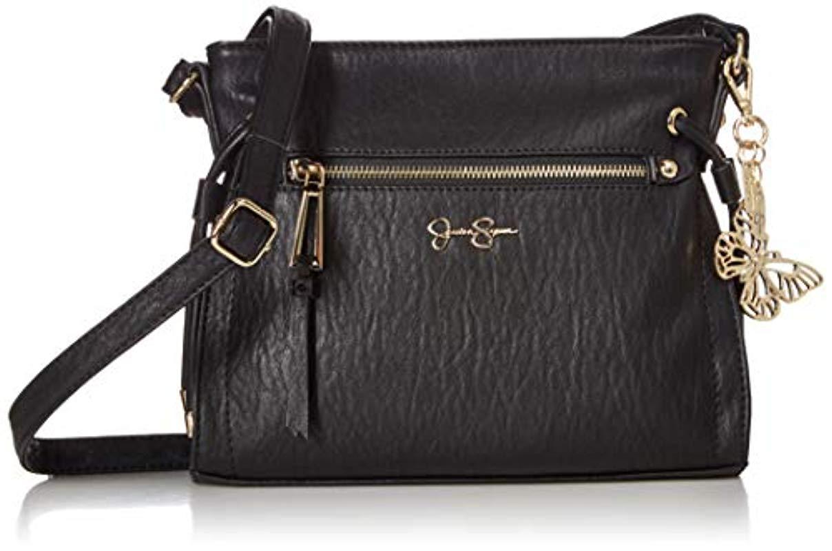 Jessica Simpson 100% Polyurethane Solid Black Crossbody Bag One Size - 61%  off | ThredUp