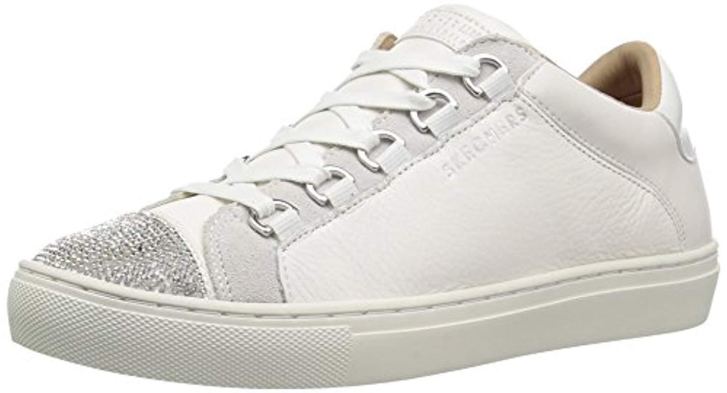 white leather shoes skechers