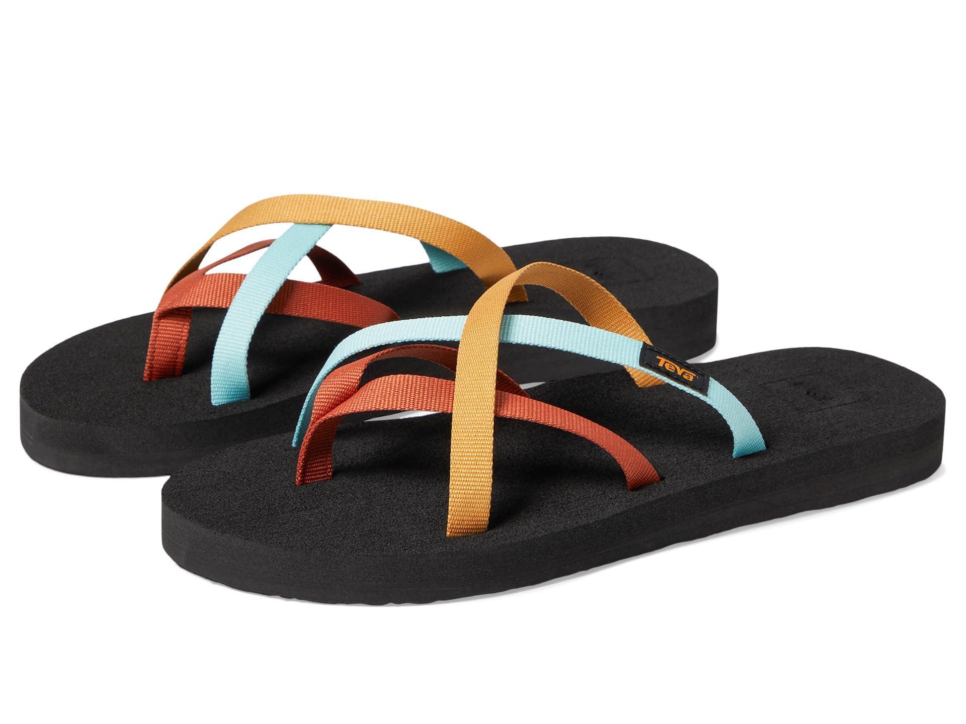 Teva Olowahu Flip flop in Black Lyst UK