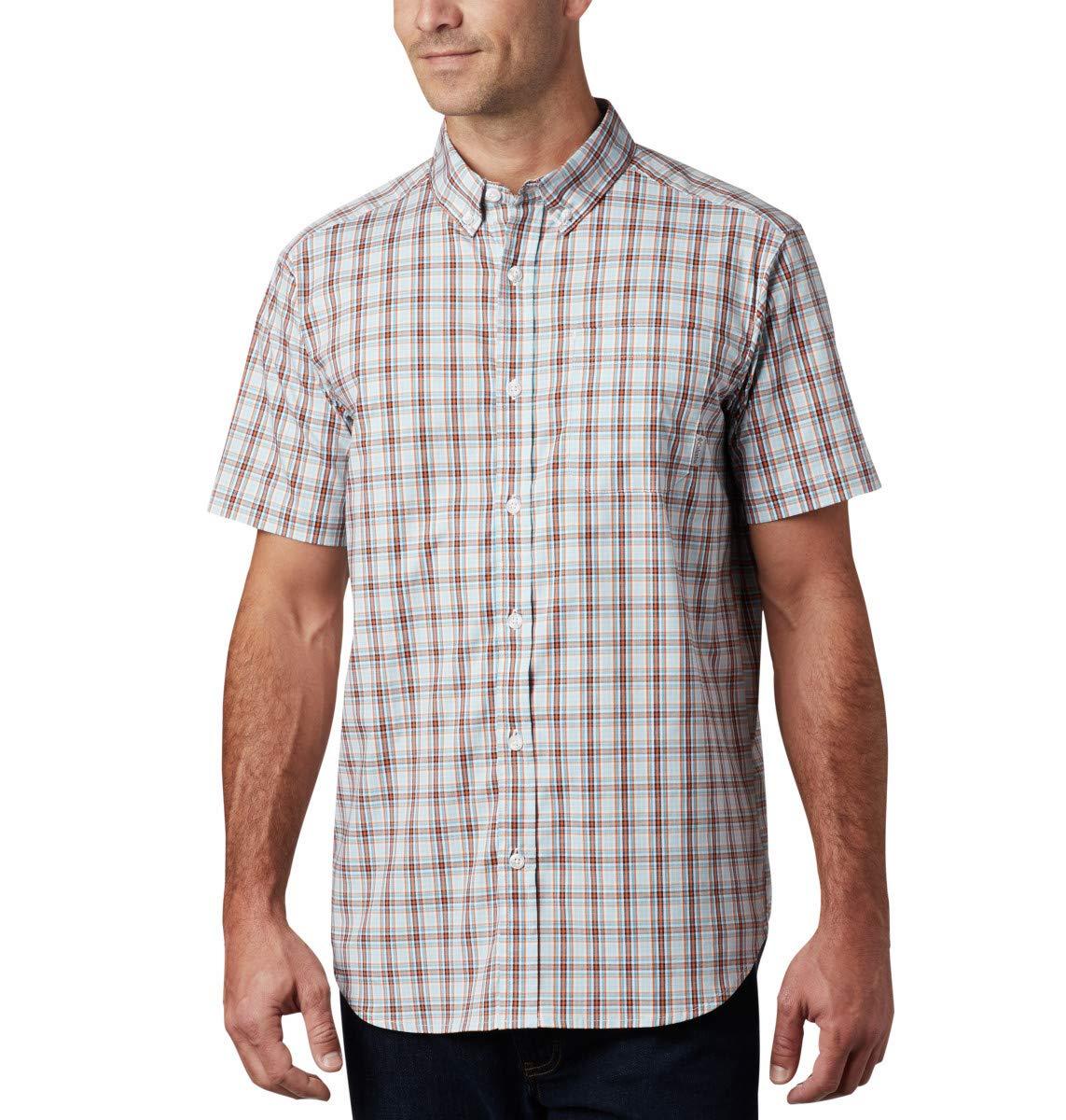 Columbia Cotton Rapid Rivers Ii Short Sleeve Plaid Shirt in Orange for ...