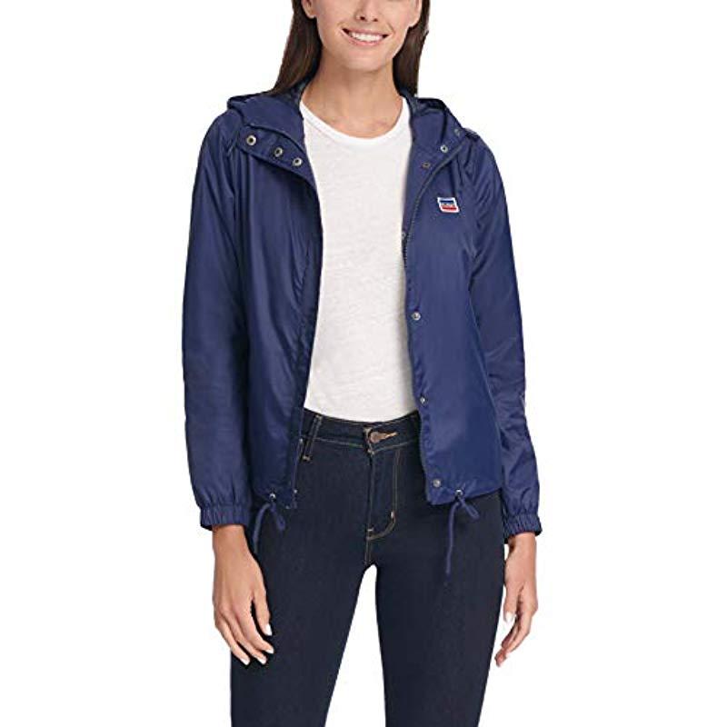 levi's hooded bubble jacket