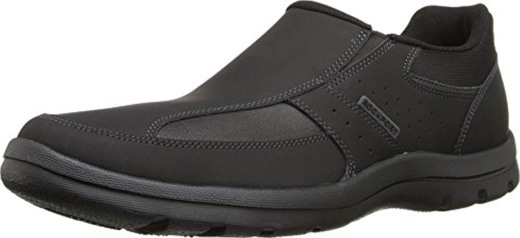 Rockport Leather Get Your Kicks Slip-on Loafer in Black for Men - Save ...