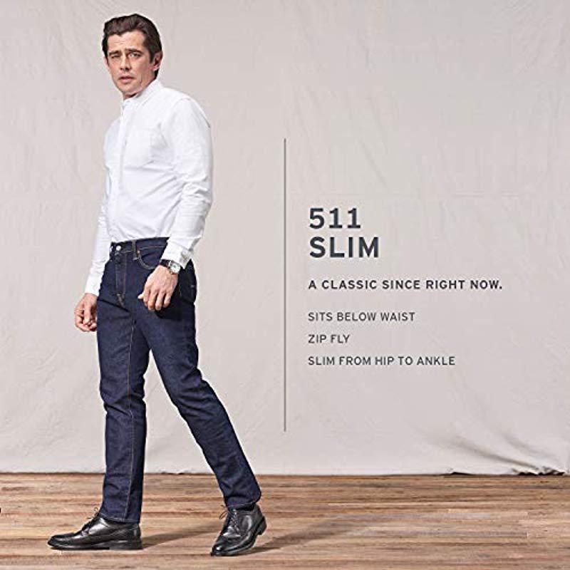 levi's 511 slim fit white