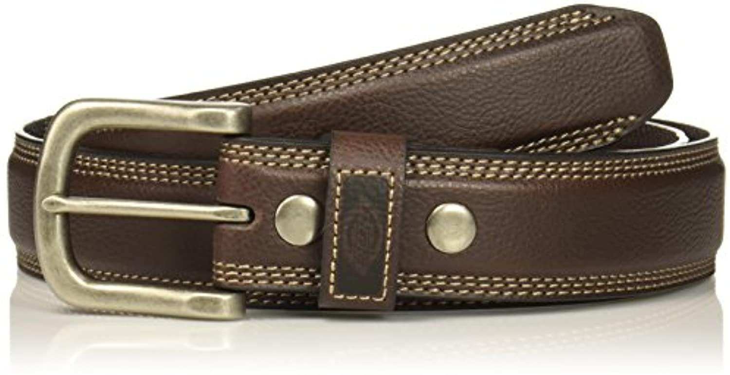 Dickies Mens Leather Classic Casual Belt