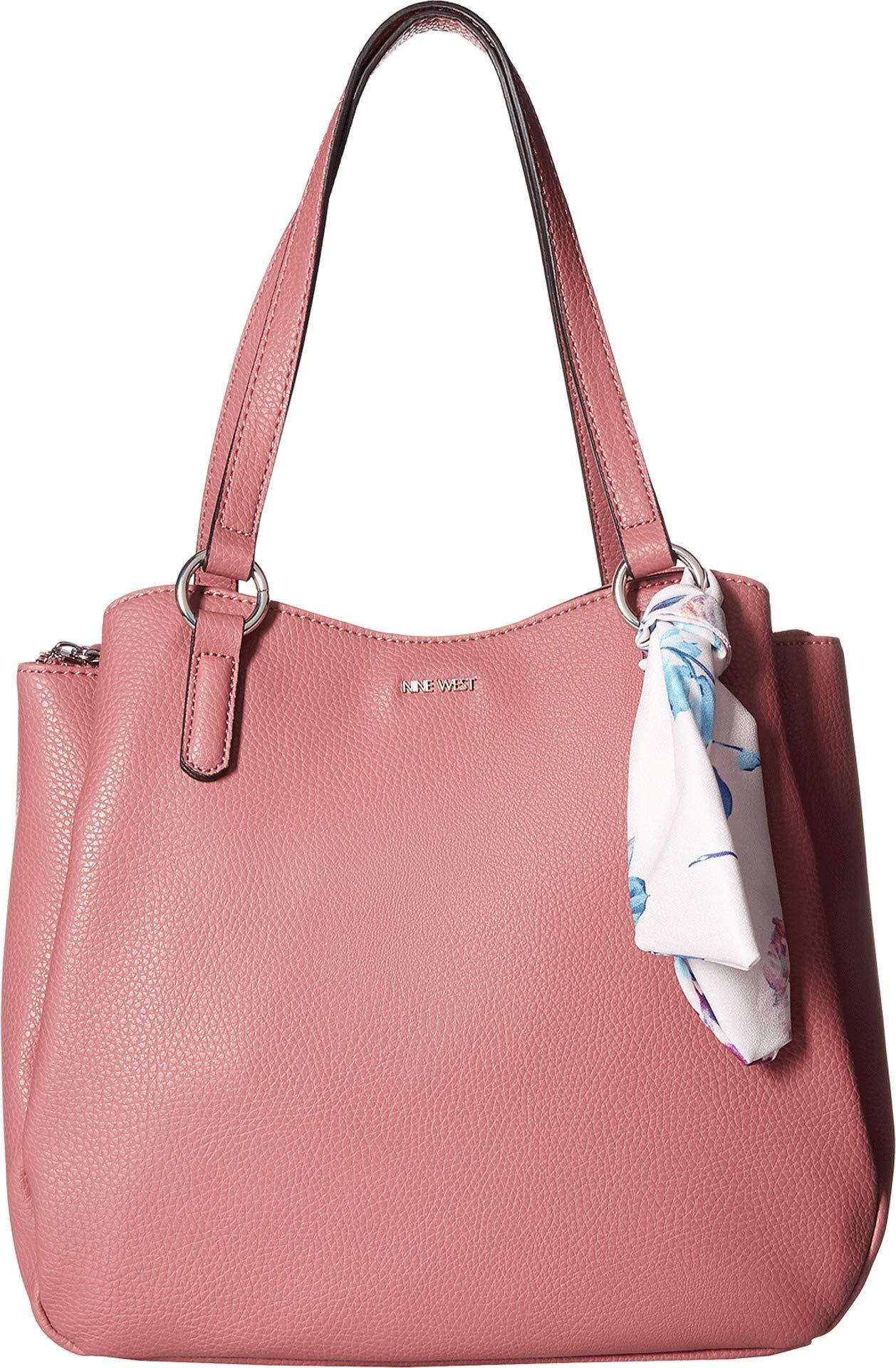 Nine West It Girl Pink Powder Cruise MM Tote Purse MSRP $95 | eBay