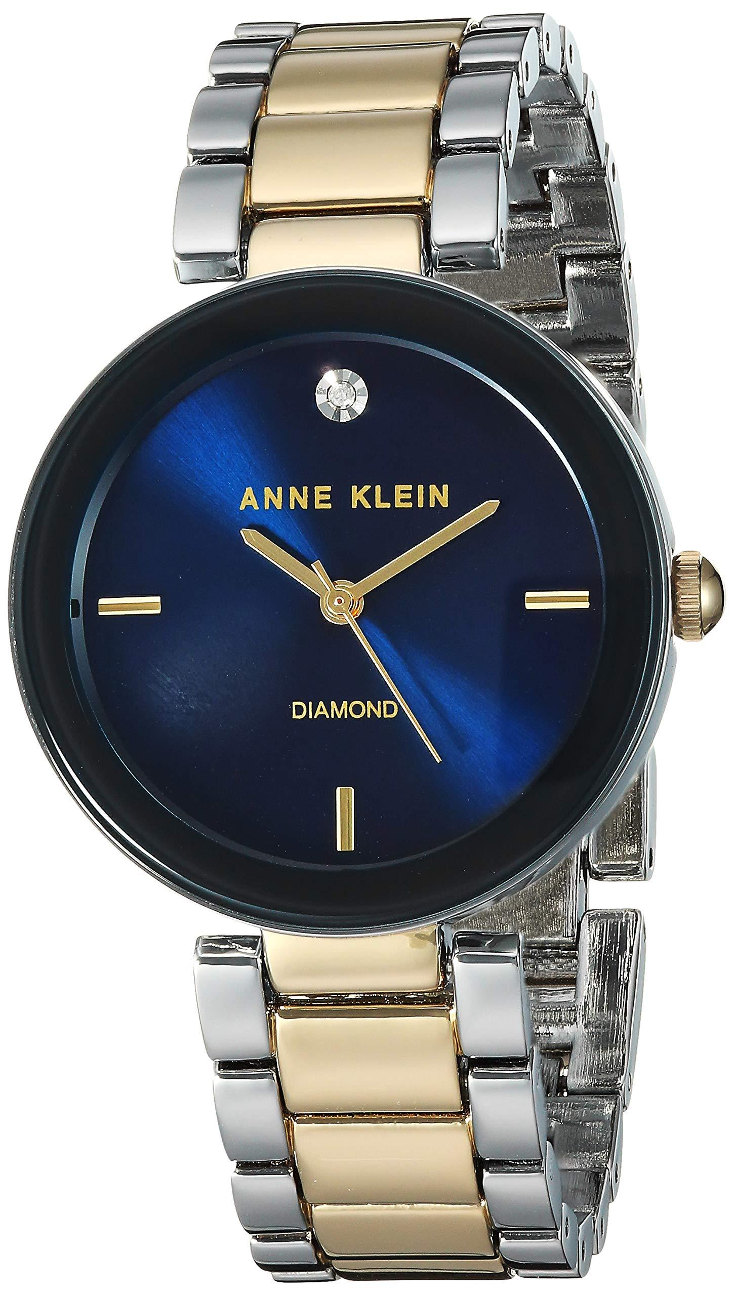 Anne Klein Dress Watch in TwoTone/Navy (Blue) Save 34 Lyst