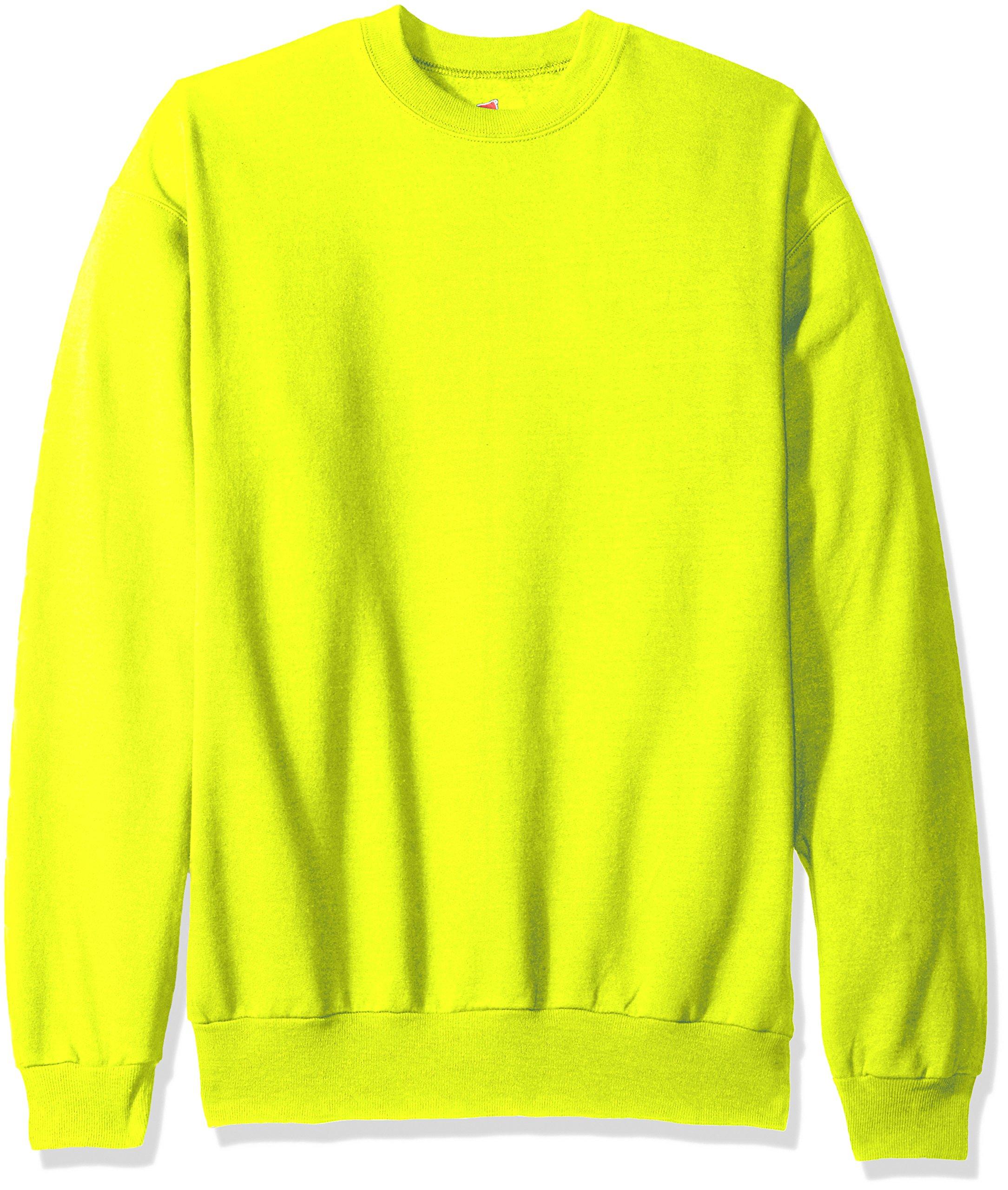 hanes yellow sweatshirt