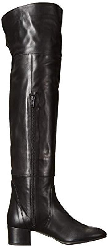 Kriger Mark At blokere Charles David Military Over The Knee Boot in Black - Save 76% - Lyst