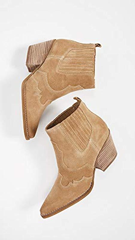 Sam Edelman Winona Ankle Boot in Natural Lyst