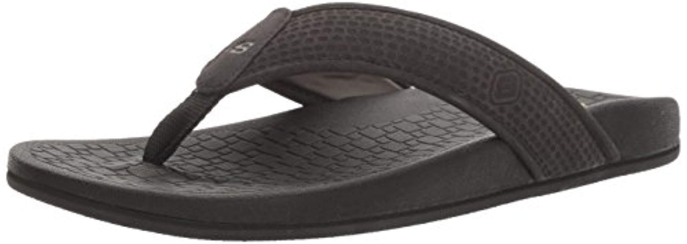 Skechers Pelem Emiro Flip Flop in Black for Men - Lyst