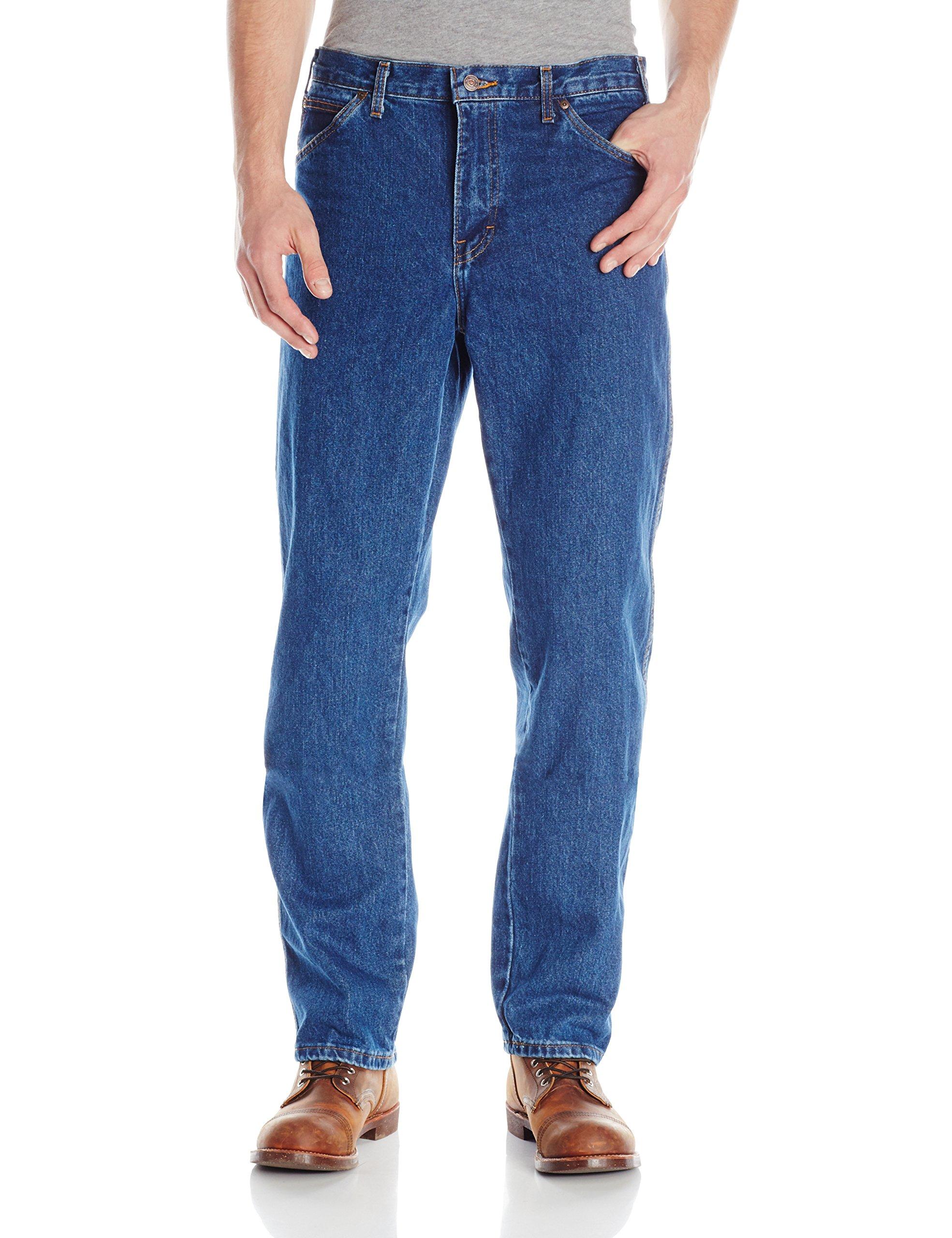 Dickies Big & Tall Regular-fit Five-pocket Work Jean in Stone Washed ...