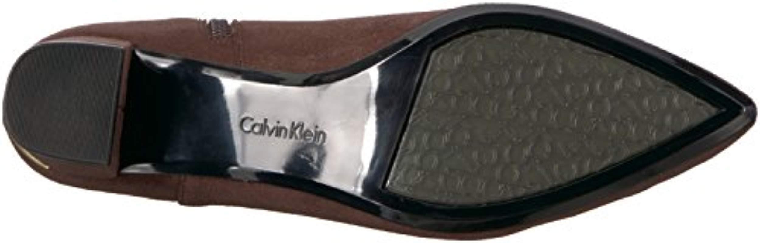 calvin klein georgeanna boots