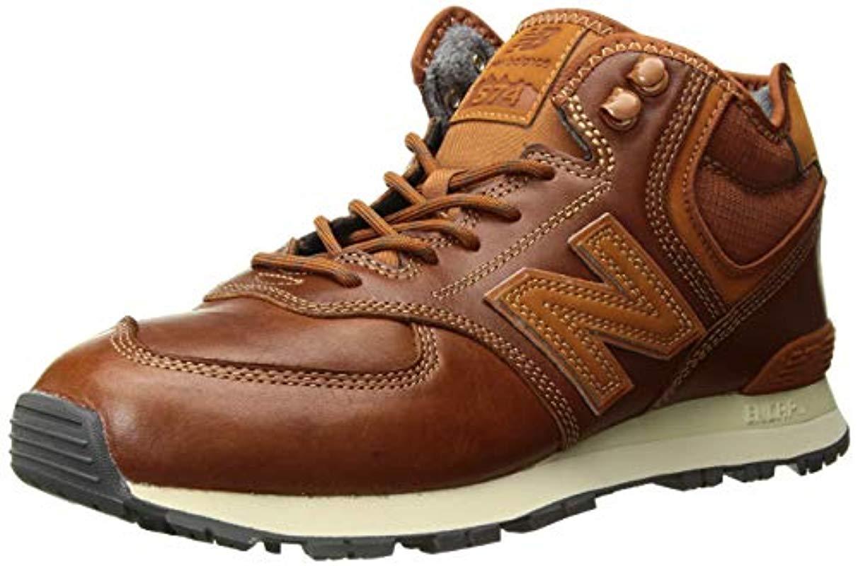 lengua Mediador refrigerador New Balance Iconic 574 Sneaker in Brown for Men | Lyst