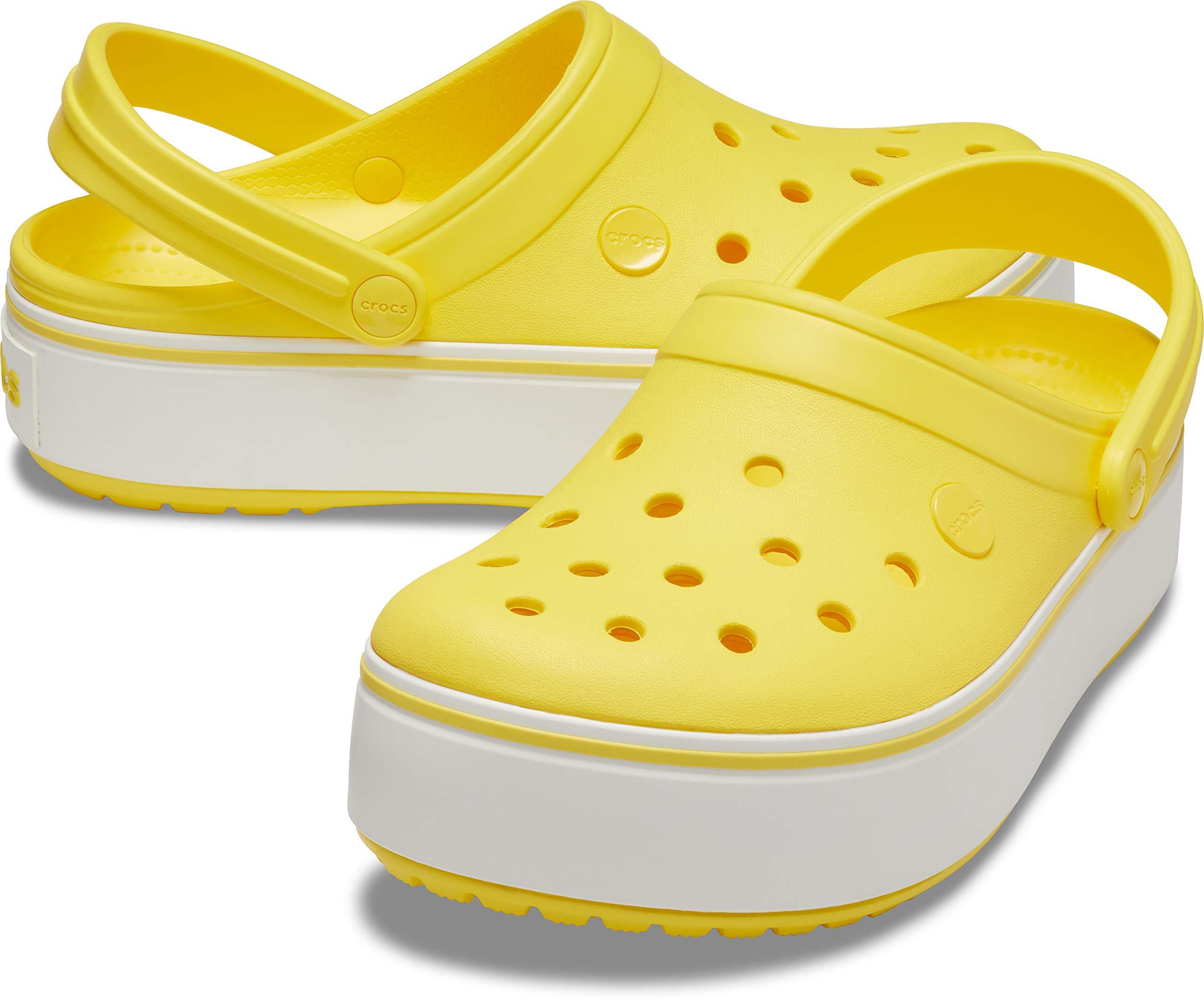 Crocs™ And Crocband Clog | Platform Shoes in Yellow | Lyst