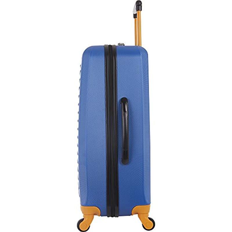 Nautica Hardside Spinner Wheels Luggage24 Inch Expandable Travel
