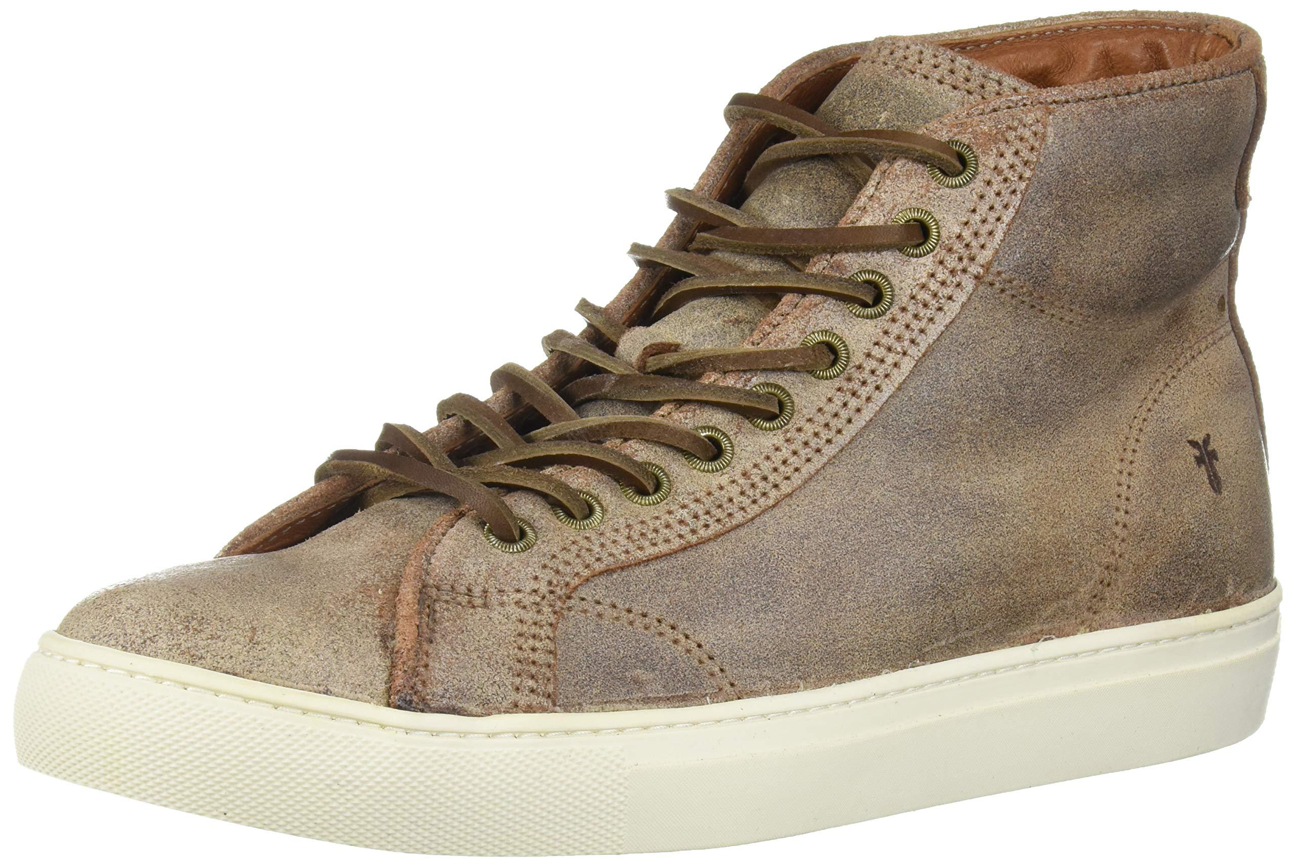 Frye Men's Walker Low Lace Up Suede Sneakers Tan Mens 9M Shoe Shoes