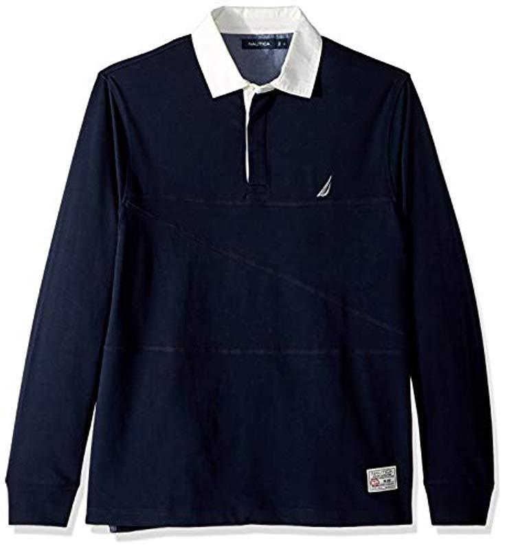 nautica polo long sleeve