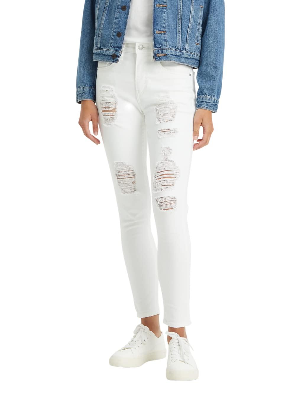 Levi's 721 High Rise Skinny Jeans, in Blue | Lyst