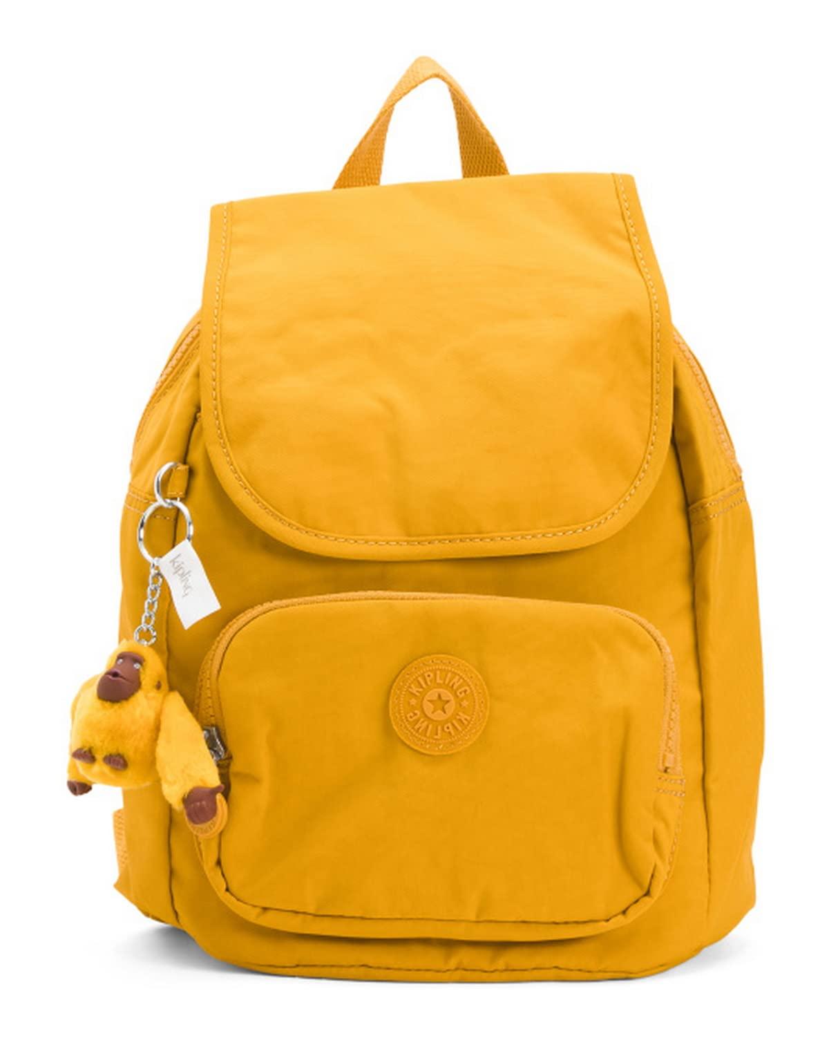 Kipling Marigold Small Backpack in Yellow | Lyst