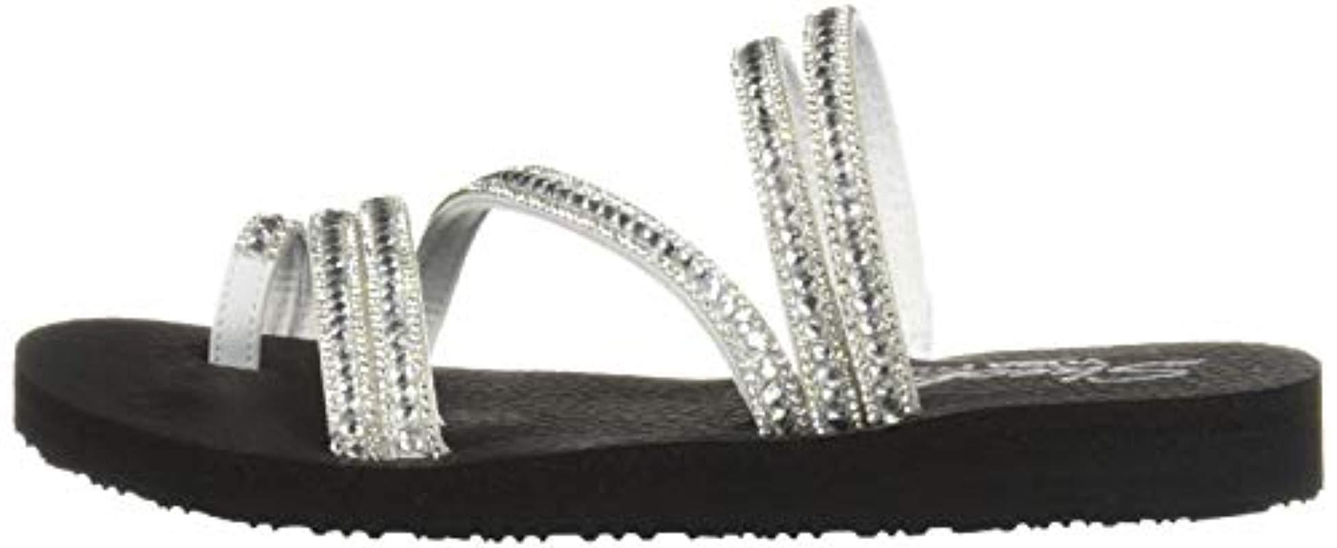 Skechers Synthetic Meditation - Glam Flash in White - Save 20% - Lyst